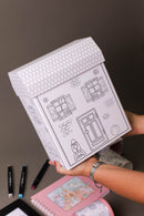 Casinha para Colorir